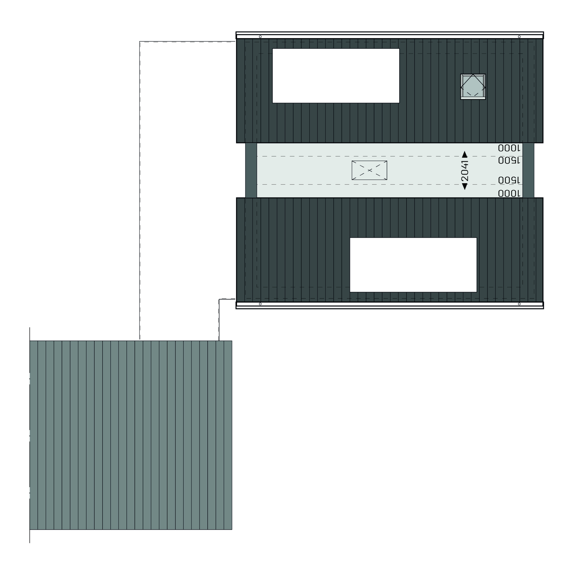 Plattegrond tweede verdieping bouwnummer 1